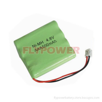 Ni-MH Battery 4.8V AAA500mAh Rechargeable Battery Pack (4S of FH-AAA500)